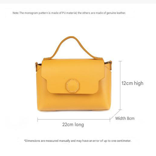 Pink Leather Bag DIY Kit – Geometric Shoulder Bag Making Material Set with Pre-Punched Cowhide, Tools for Hand Stitching - Image 5