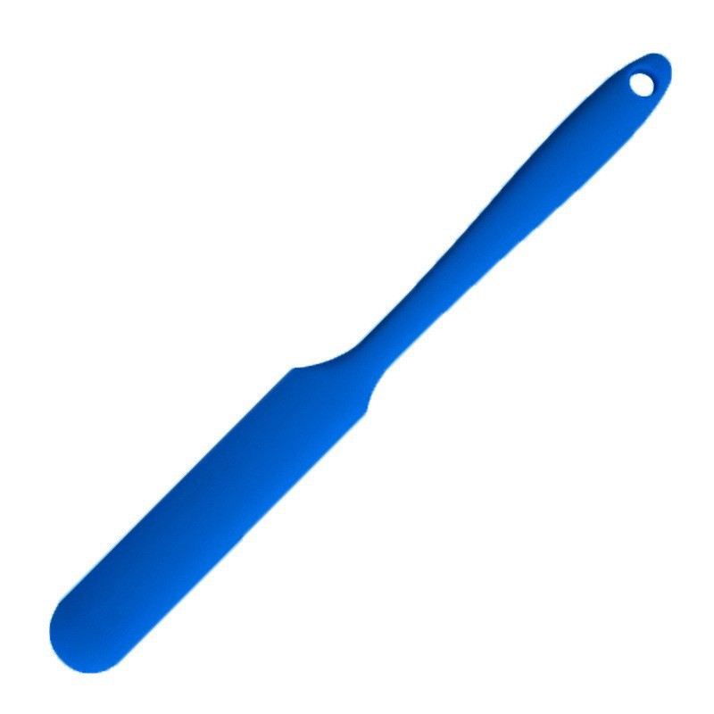 10-Pack Blue Mini Silicone Spatulas – Flexible Baking Scrapers for Flour, Jam, Butter & Cake Decorating - Image 1