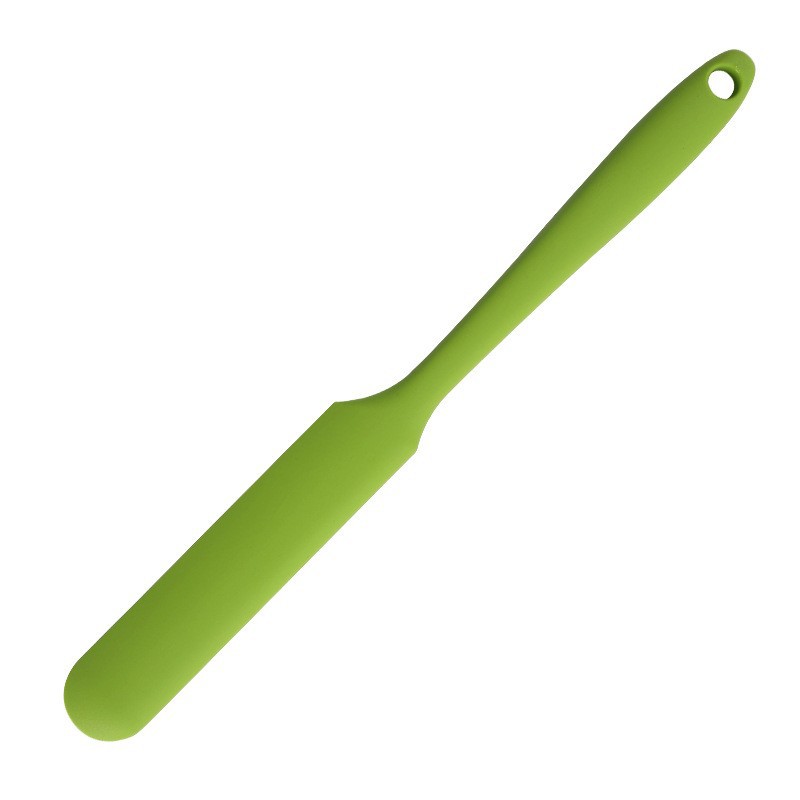 10-Pack Green Mini Silicone Spatulas – Flexible Baking Scrapers for Flour, Jam, Butter & Cake Decorating - Image 1