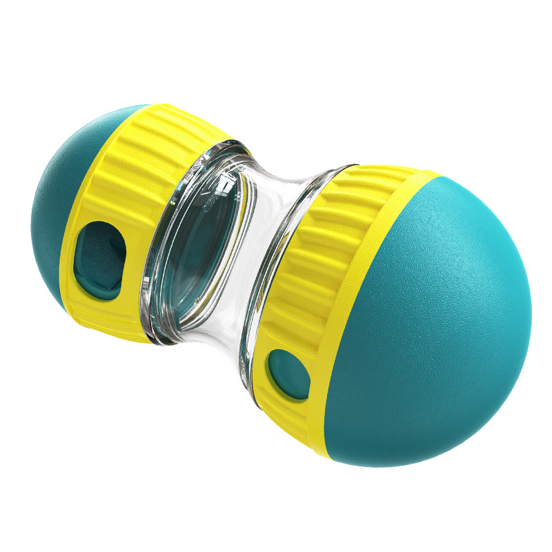 2-Pack Green Small Slow Feeder Dog Toy – Rolling Treat Dispenser Balls for Puzzle Feeding, Mental Stimulation, and Digestive Health(Size: L) - Image 1