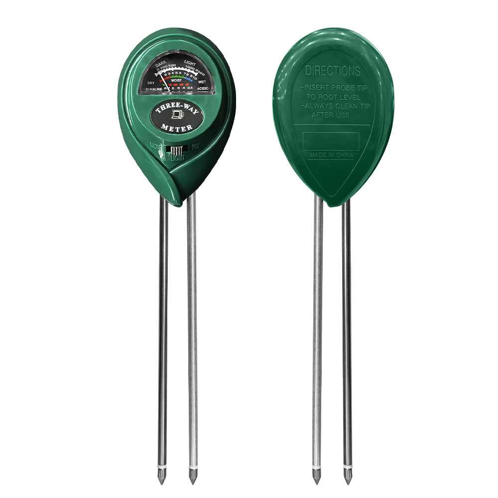 3-in-1 Soil Tester Meter for Moisture, pH and Light Intensity – Battery-Free Analog Probe for Gardening, Farming and Plant Care - Image 1