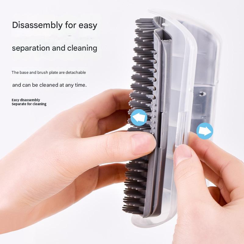 Blue Cat Corner Grooming Brush Set, 2-Piece Wall-Mounted Self-Groomer with Catnip, 288 & 314 Bristles, No-Shed Design for Scratching & Itch Relief, Large & Small Size Pet Grooming Tool - Image 4