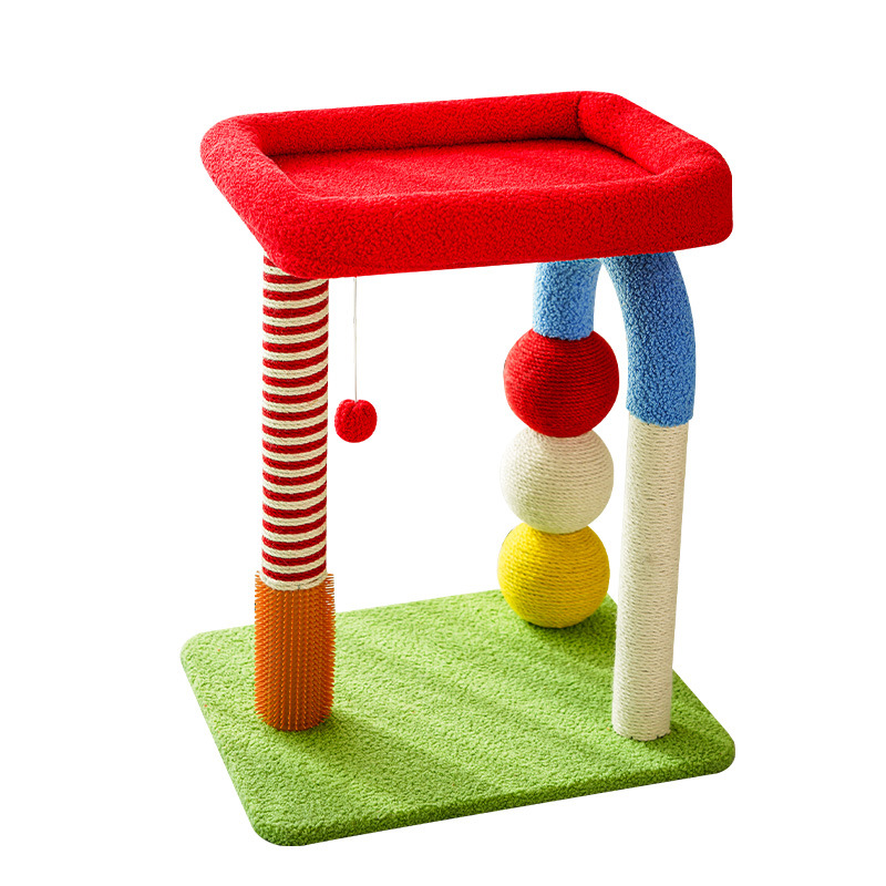 U-Shaped Cat Tree with Sisal Scratching Posts - Image 1