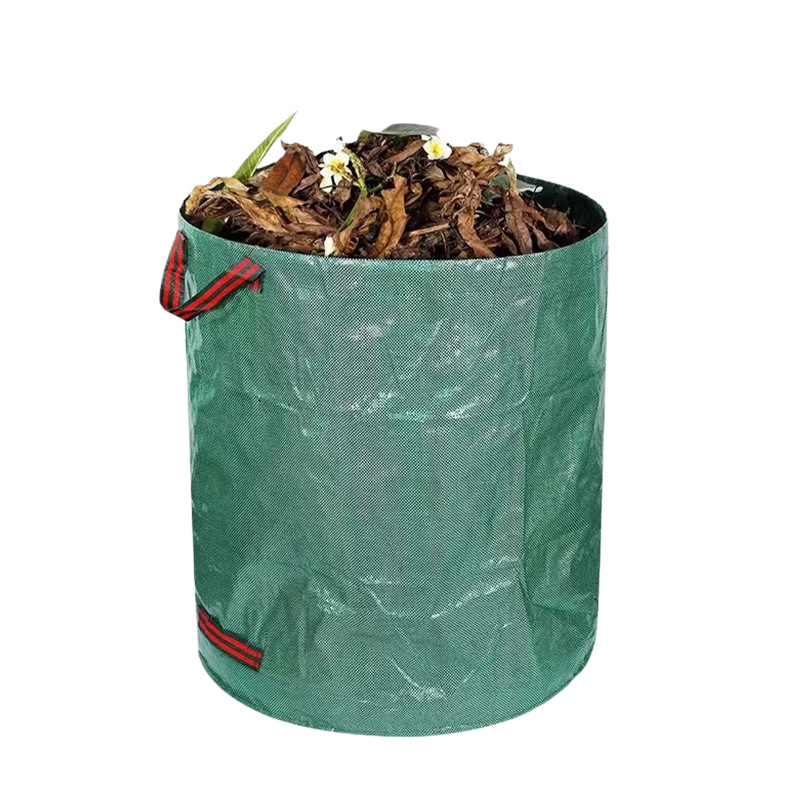 Heavy-Duty Pop-Up Garden Leaf Bag - Large Capacity PP Woven Collection Sack for Leaves, Weeds, Branches & Yard Debris(272L) - Image 1