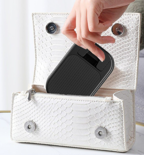 Black Adjustable Desktop Phone Stand Telescopic Foldable Portable Tablet Holder for Home Office and Streaming Ergonomic Solution for Local Professionals - Image 4