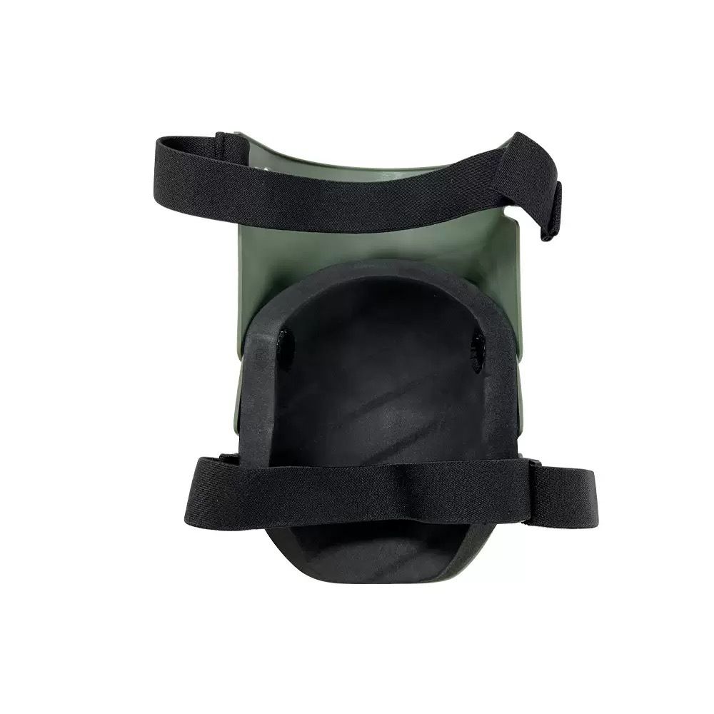 Grey Professional Grade TPU Construction Knee Pads Wear-Resistant Shock Absorbing Foldable Design for Local Engineering Projects and Site Safety (1 Pair) - Image 4