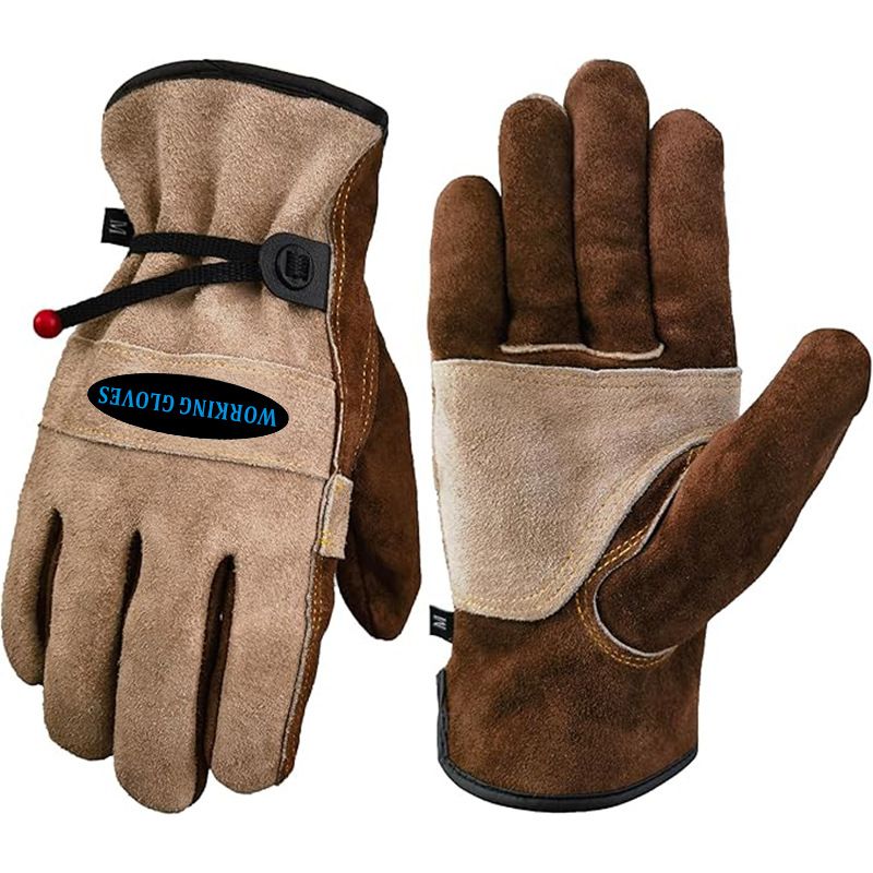 Size XL Durable Cowhide Work Gloves for Welding Gardening and Outdoor Camping Thorn Proof Heat Resistant Hand Protection for Local Professionals - Image 1