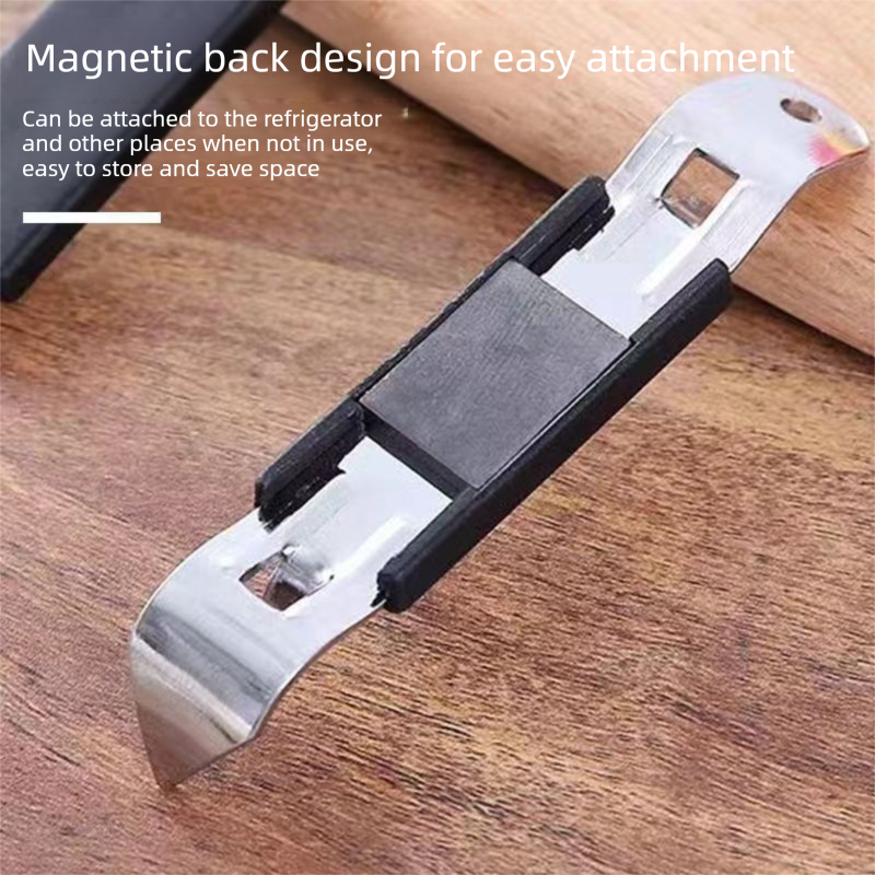 5-Pack Light blue Magnetic Can Opener - Heavy Duty Puncture Tool for Condensed Milk and Coconut Cream Cans - Commercial Grade Kitchen Accessory for Milk Tea Shops and Daily Home Pantry Use - Image 2