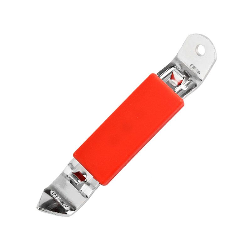 5-Pack Red Magnetic Can Opener - Heavy Duty Puncture Tool for Condensed Milk and Coconut Cream Cans - Commercial Grade Kitchen Accessory for Milk Tea Shops and Daily Home Pantry Use - Image 1