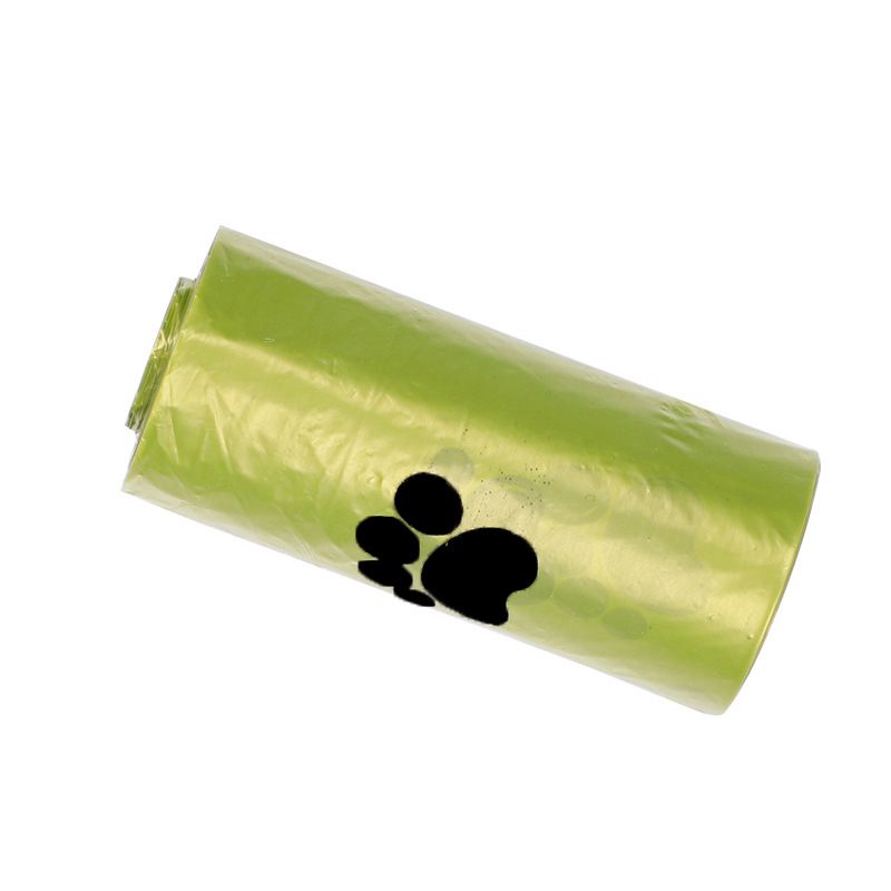 Pet Waste Bag Dispenser with 10 Rolls of Paw Printed Bags - Portable Dog Poop Bag Holder with Leash Clip, Eco Friendly Degradable Refill Rolls for Walking and Outdoor Travel - Image 2