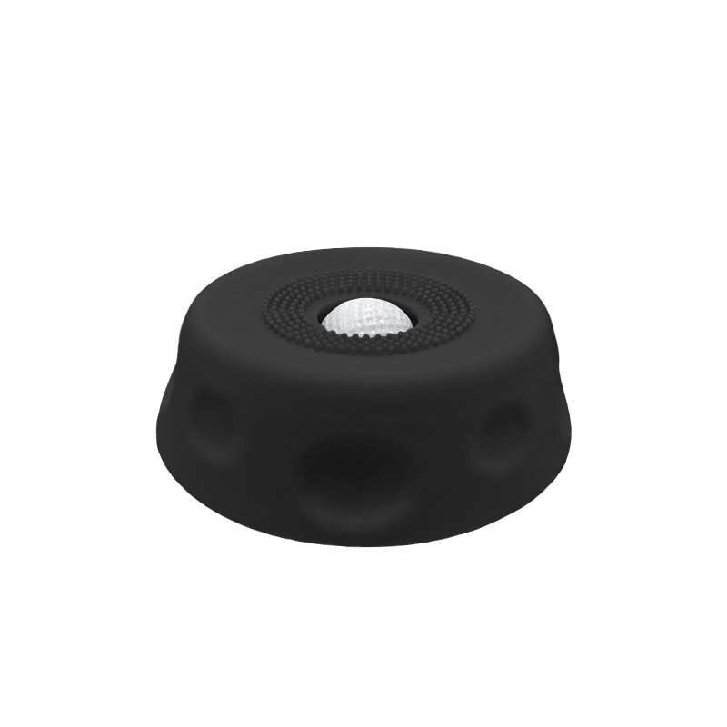 Black Silicone Dog Liquid Lick Bowl with Floating Fun Ball - Interactive Slow Feeder & Anti-Slip Calming Pet Bowl for Dogs and Cats - Image 1