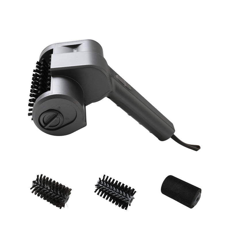 3-in-1 Sliver Cordless Electric Grill Cleaner Built-in LED & USB Charging - Waterproof High Power BBQ Cleaning Brush with 2-Speed Setting - Image 1