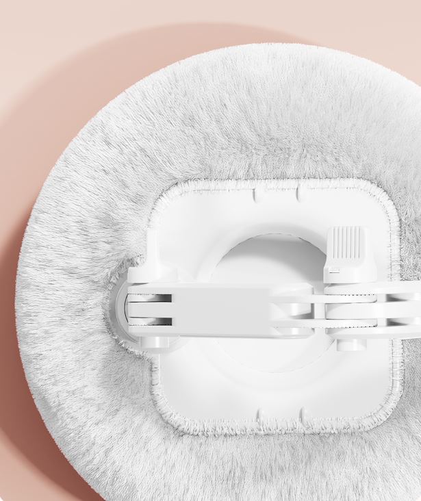 2-in-1 Pink Soft Plush Pillow Base & Tablet Holder - 3-Axis 180° Rotation, Height Adjustable and Telescopic Clamp Stand, Relieve Arm Fatigue and Neck Strain - Image 6