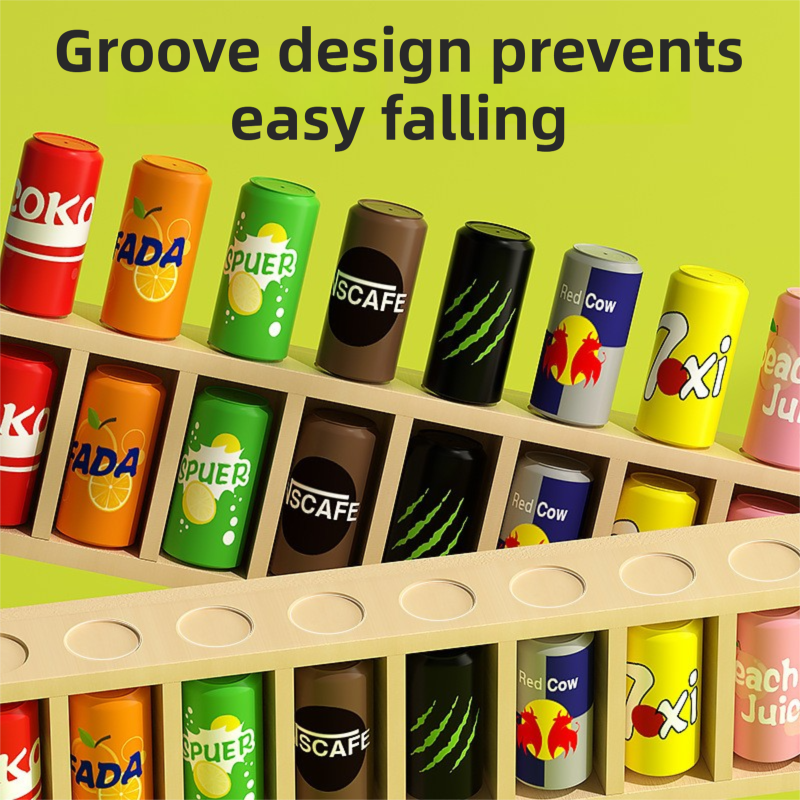 Interactive Beverage Matching Board Game with 20 Colorful Mini Bottles - Color Pairing Memory Challenge - Image 3