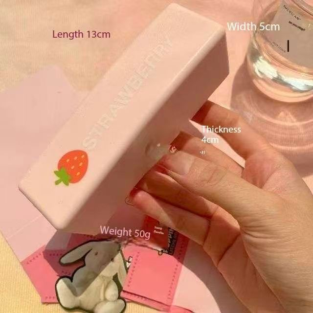 Strawberry Super Wet Soft Milk Bar Squishy Toy, Slow Rising PU Stress Relief Squeeze Stick, Ultra Soft Finger Sucking Decompression Toy,  Fidget Sensory Toy for Kids Adults Ages 6+ - Image 3