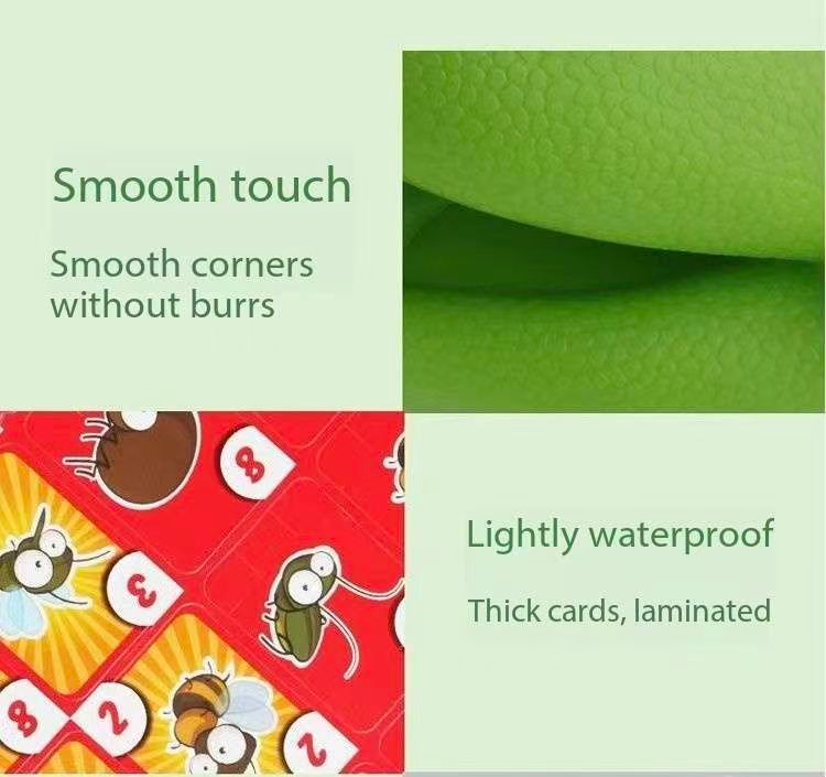 2 Player  Frog Tongue Game Lizard Mask Card Battle Family Board Game Parent-Child Interactive Party Game Silicone Material 4+ Years Educational Toy Memory Challenge - Image 5