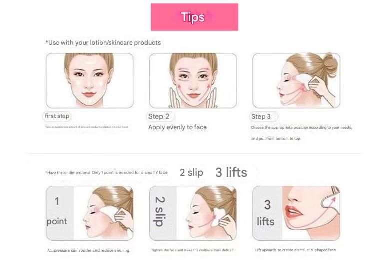 2-piece White Natural   Gua Sha Facial Tool - Hand-Polished Stone Massage Board for Face and Neck, Cooling Skincare Ritual, Easy Daily Use, Gift Ready - Image 6