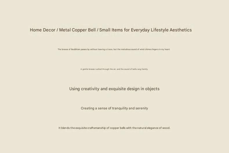 White Magnetic Door Bell Chime - Dopamine Style Brass Bell with Alloy Frame - No Drill Entry Door Chime for Home, Office, Fridge - Modern Japanese Design, Crisp Sound, Easy Install - Image 4