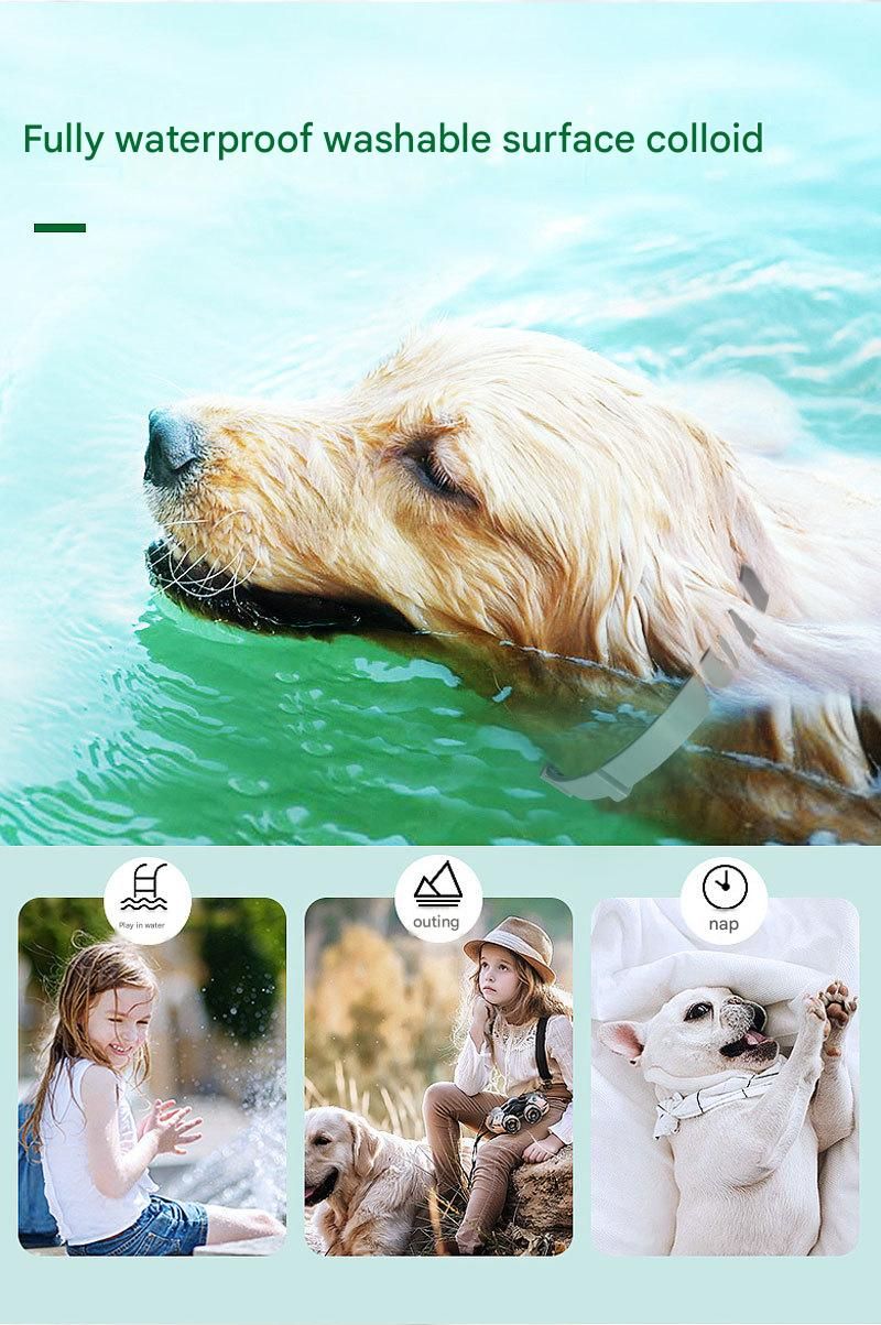 Grey 38cm Adjustable Flea and Tick Collar for Dogs and Cats - 8 Month Protection, Waterproof TPR Design with Safety Release - Repels Fleas, Ticks, and Mosquitoes for Small to Large Pets - Image 4