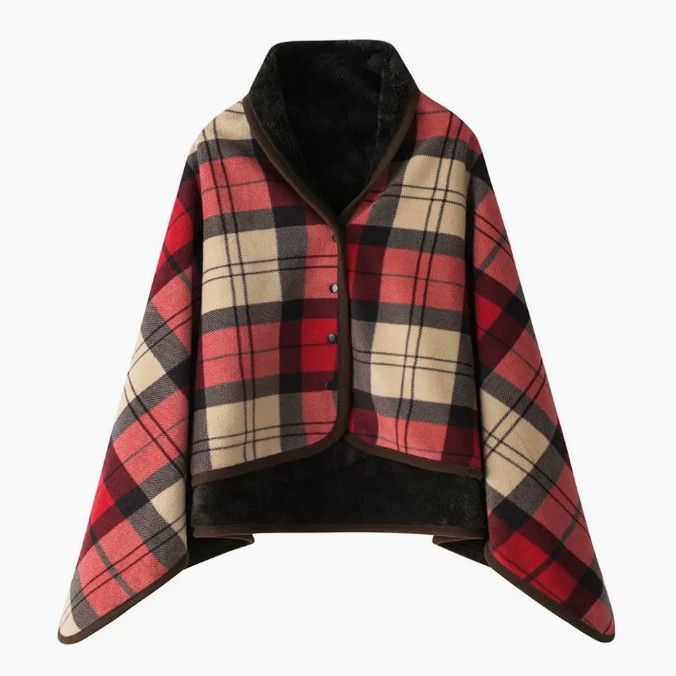 Red and Yellow 80*130cm Japanese-Style shawl blanket Ultra-Soft Blanket - Thick Polyester Throw for Sofa, Bed, Office,  Cozy Nap Blanket for Winter & All Seasons - Image 1