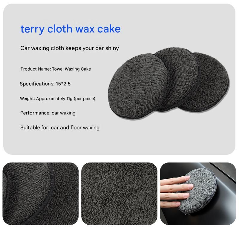 9-Piece Orange Car cleaning kit- Microfibre Wash Mitt, Sponge, Wheel Brush, Waxing Pads & Towels - Complete Auto Detailing Set for Home & Garage Use - Image 6