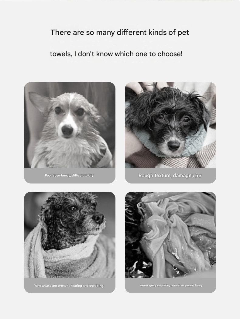 Grey and White XS Size Super Absorbent Dog Bathrobe – Quick-Dry Coral Fleece Pet Towel with Snaps & Adjustable Belly Strap | Wearable Drying Coat for Small Medium Large Dogs & Cats After Bath, Swim, Rain - Image 6