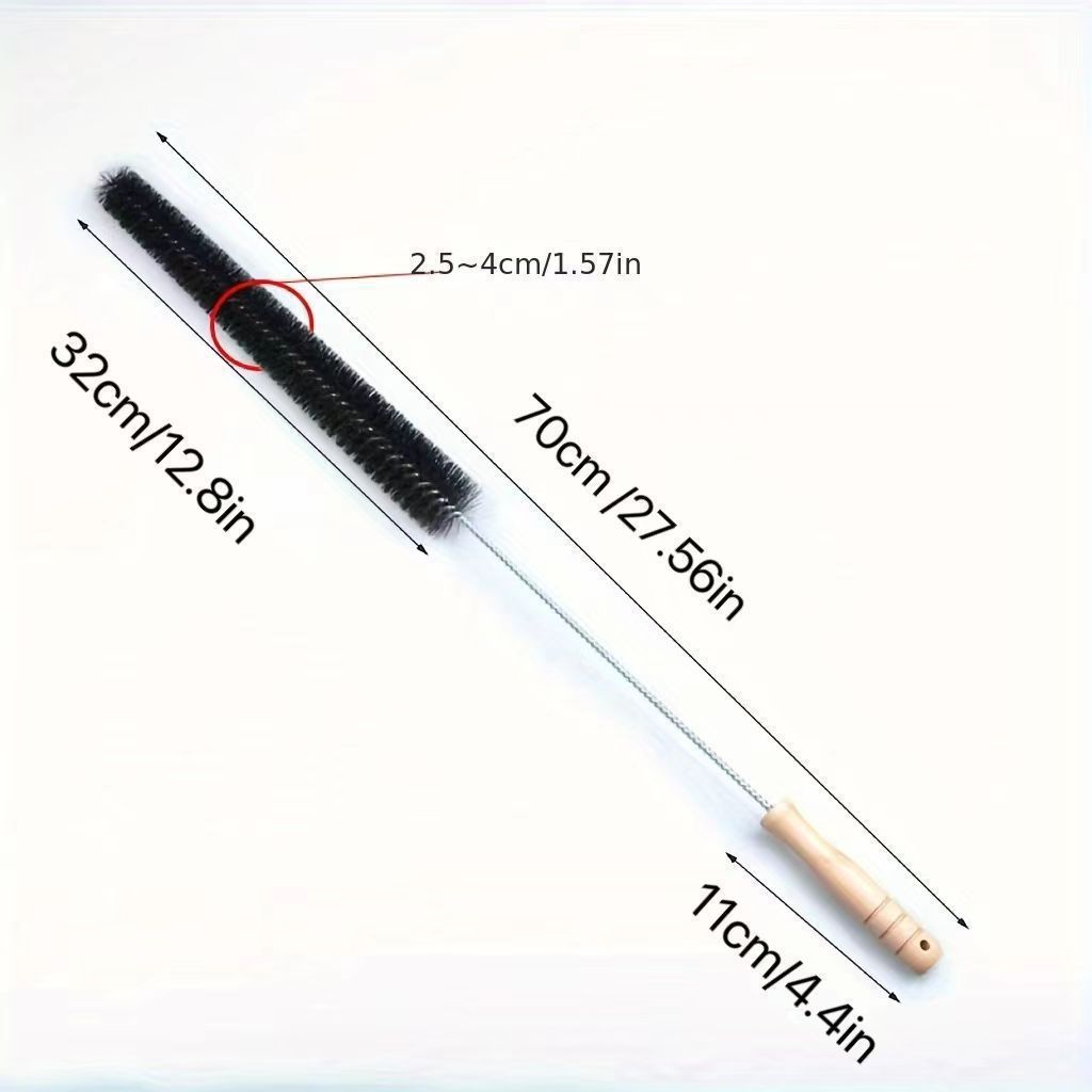 Washing Machine Cleaning Brush Set - 4 Piece Long Handle Pipe Cleaner Kit for Drum Drain and Deep Cleaning - Image 5