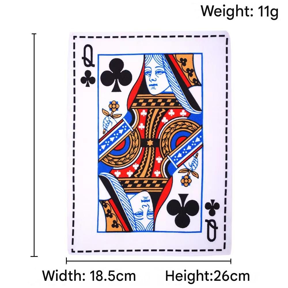 Dog Chew Toy Set - 10 Piece Playing Card Crinkle Sound Toys for Dogs(Q) - Image 1