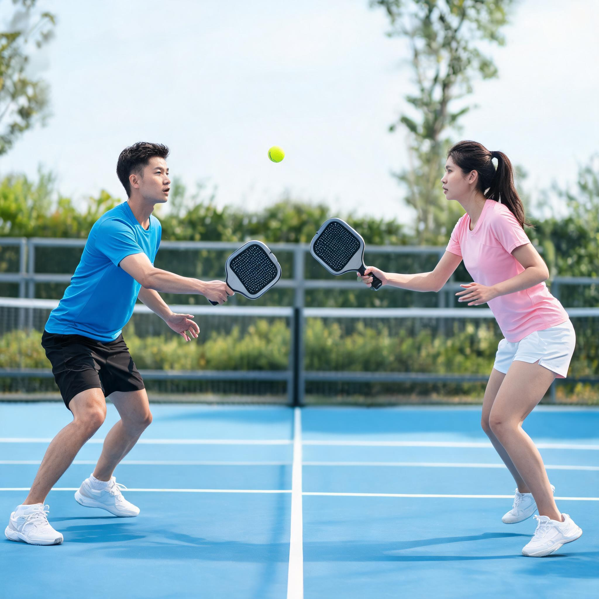 Black Pickleball Balls Set - 6 Piece 40 Hole Outdoor Indoor Pickleball Match Balls - Image 4
