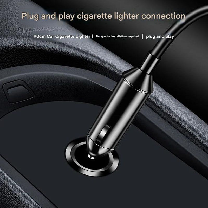 White Portable Car Electric Kettle 12V/24V Universal USB Travel Water Boiler 500ml 316 Stainless Steel Smart Temperature Control - Image 6