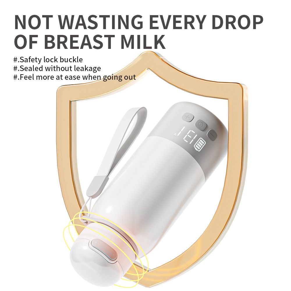 Green Portable Constant Temperature Electric Water Cup 450ml 100W Rechargeable Baby Formula Maker with 316 Stainless Steel - Image 4