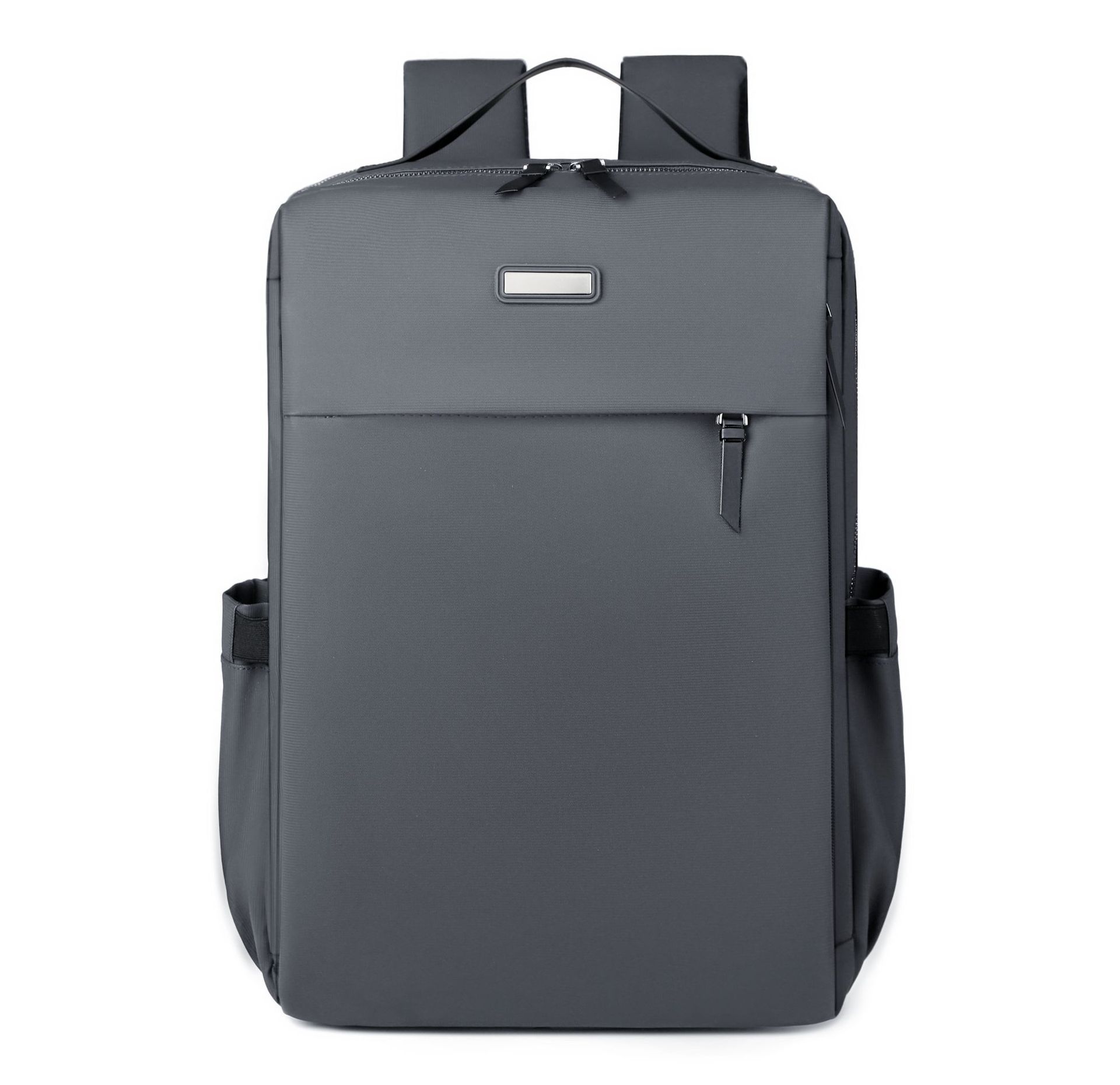 Dark grey Large Capacity Airbag Backpack Multi-Compartment Laptop Backpack Travel Business Bag - Image 1