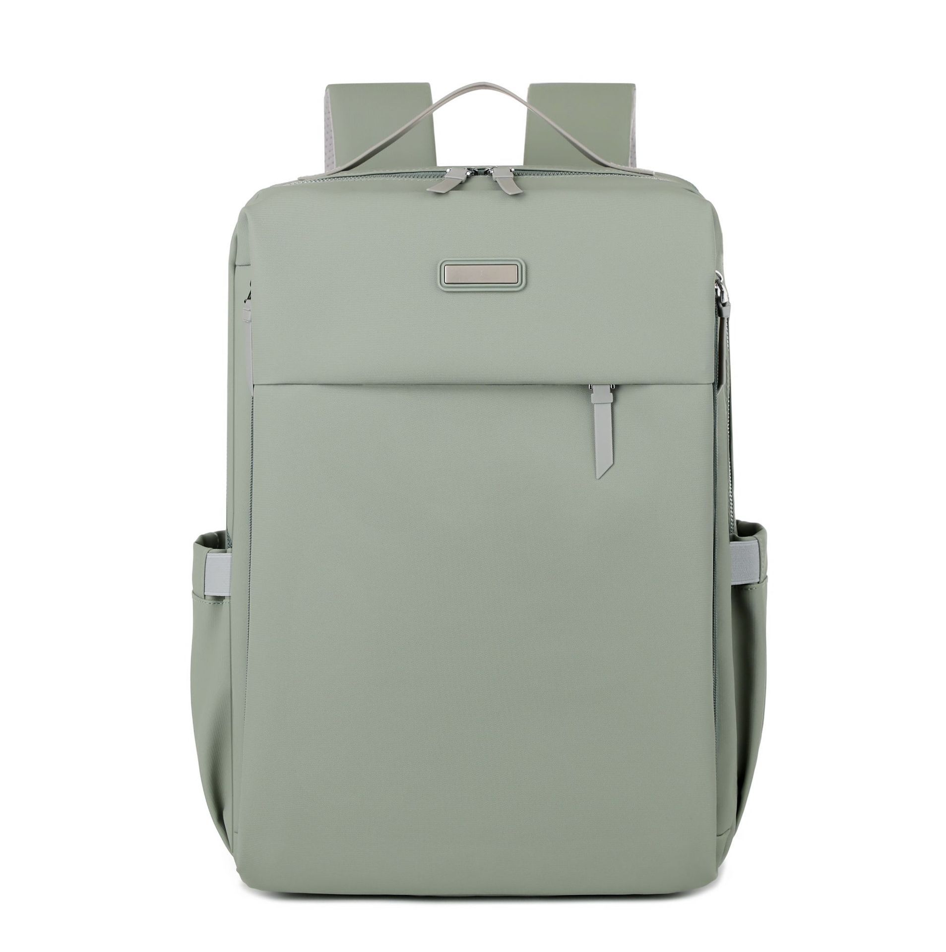 Green Large Capacity Airbag Backpack Multi-Compartment Laptop Backpack Travel Business Bag - Image 1