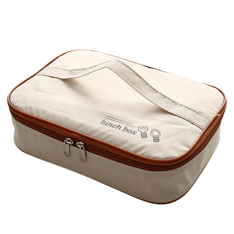 2 Grids 316 Stainless Steel Insulated Lunch Box with Compartments Large Capacity Bento Box with Insulated Bag - Image 2