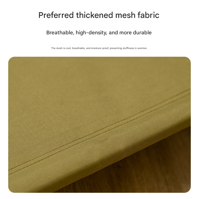 Green Raised Pet Bed for Medium Dogs Cats Elevated Breathable Dog Cot Washable Anti-Moisture Pet Cot 50x40x20cm - Image 3