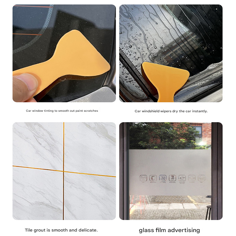 2 Piece Car Vinyl Wrap Squeegee Set - Plastic Application Scrapers for Smooth Film Installation - Image 4
