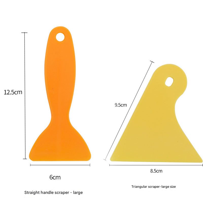 2 Piece Car Vinyl Wrap Squeegee Set - Plastic Application Scrapers for Smooth Film Installation - Image 5