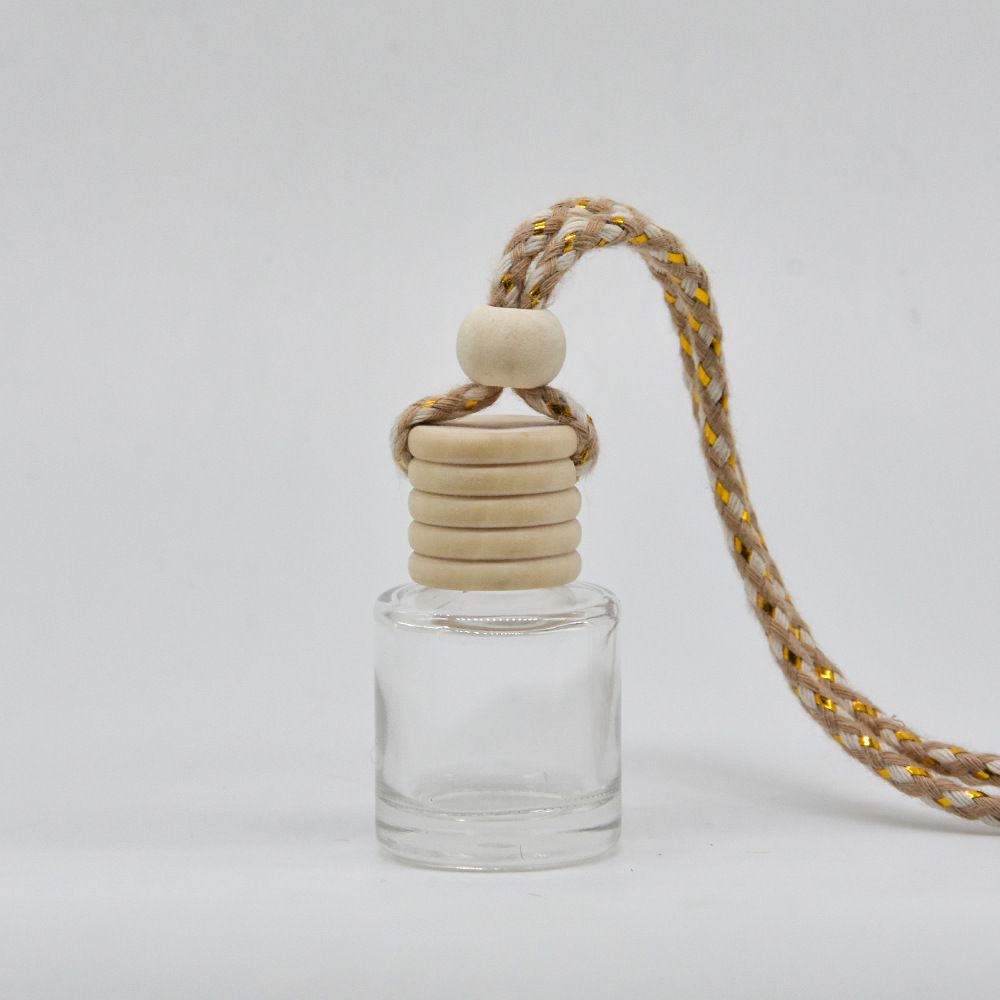 3 Set of Empty Car Diffuser Bottles with Long-Nozzle Sprayer and Funnel – 8ml Hanging Glass Perfume Pendant for Essential Oils and Fragrances - Image 2