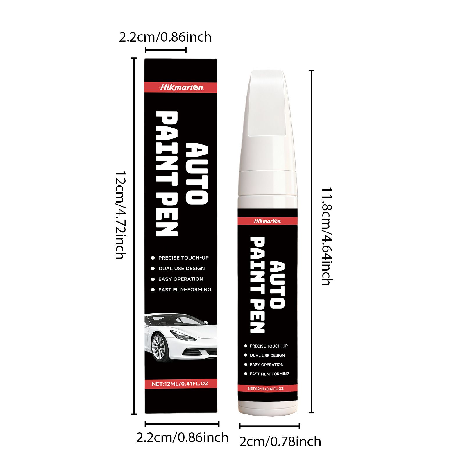 3-Pack Car Interior Paint Touch-Up Pen – Quick Color Restoration Scratch Repair Fixer for Automotive Leather Plastic, Central Control Button and Dashboard - Image 7