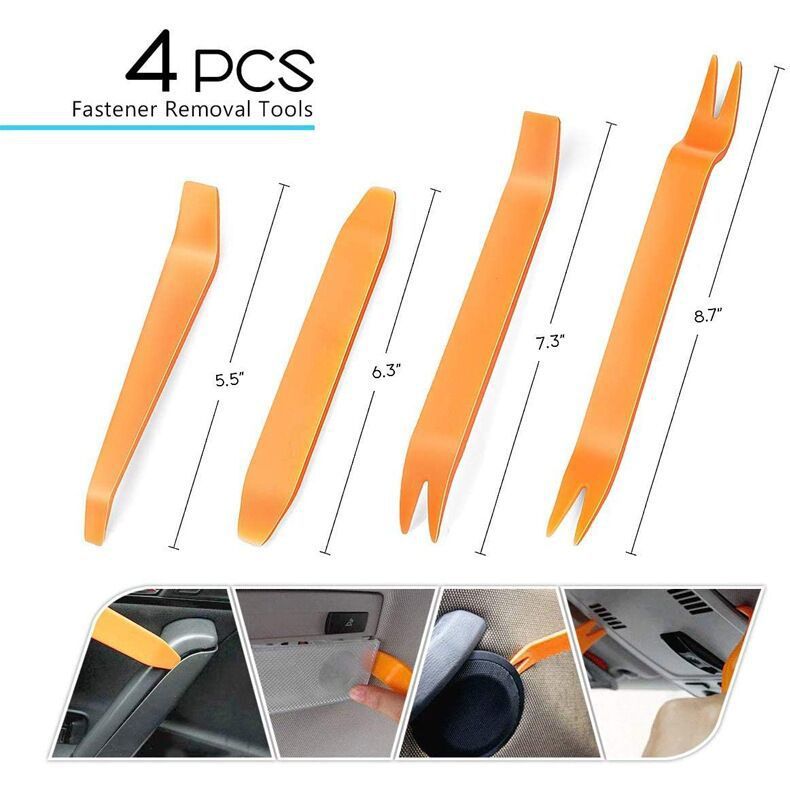 Boxed 710Pcs Heavy Duty Car Retainer Clips Kit with 4Pcs Fastener Removal Tools, 5Pcs Reusable Cable Ties and Metal Pliers  – 16 Most Popular Sizes Push Pin Rivets Assortment for Automotive Bumper Fender Side Skirt - Image 3
