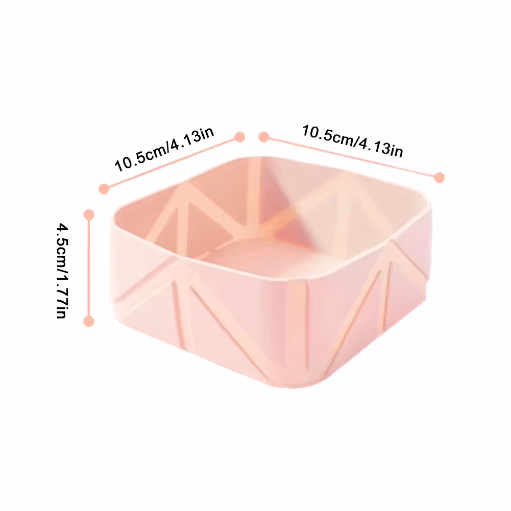 2-Pack Purple Portable Silicone Pet Travel Bowl - Foldable Outdoor Water & Food Dish for Dogs & Cats - Eco-Friendly, Lightweight & Durable with Aluminum Carabiner for Walking, Hiking & Camping - Image 6
