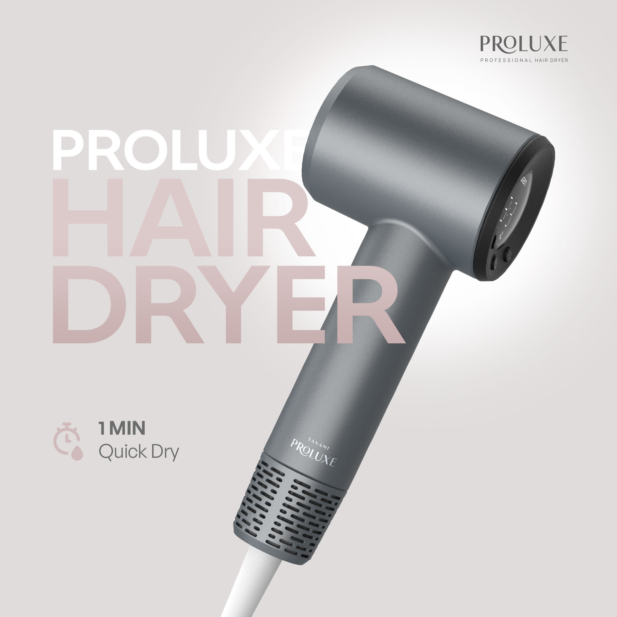Tanami Proluxe Professional SE Hair Dryer with SmartTemp Technology - Image 2
