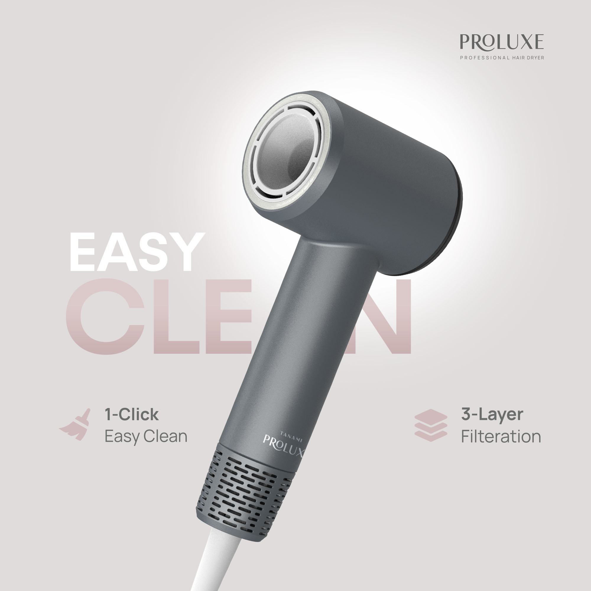 Tanami Proluxe Professional SE Hair Dryer with SmartTemp Technology - Image 5