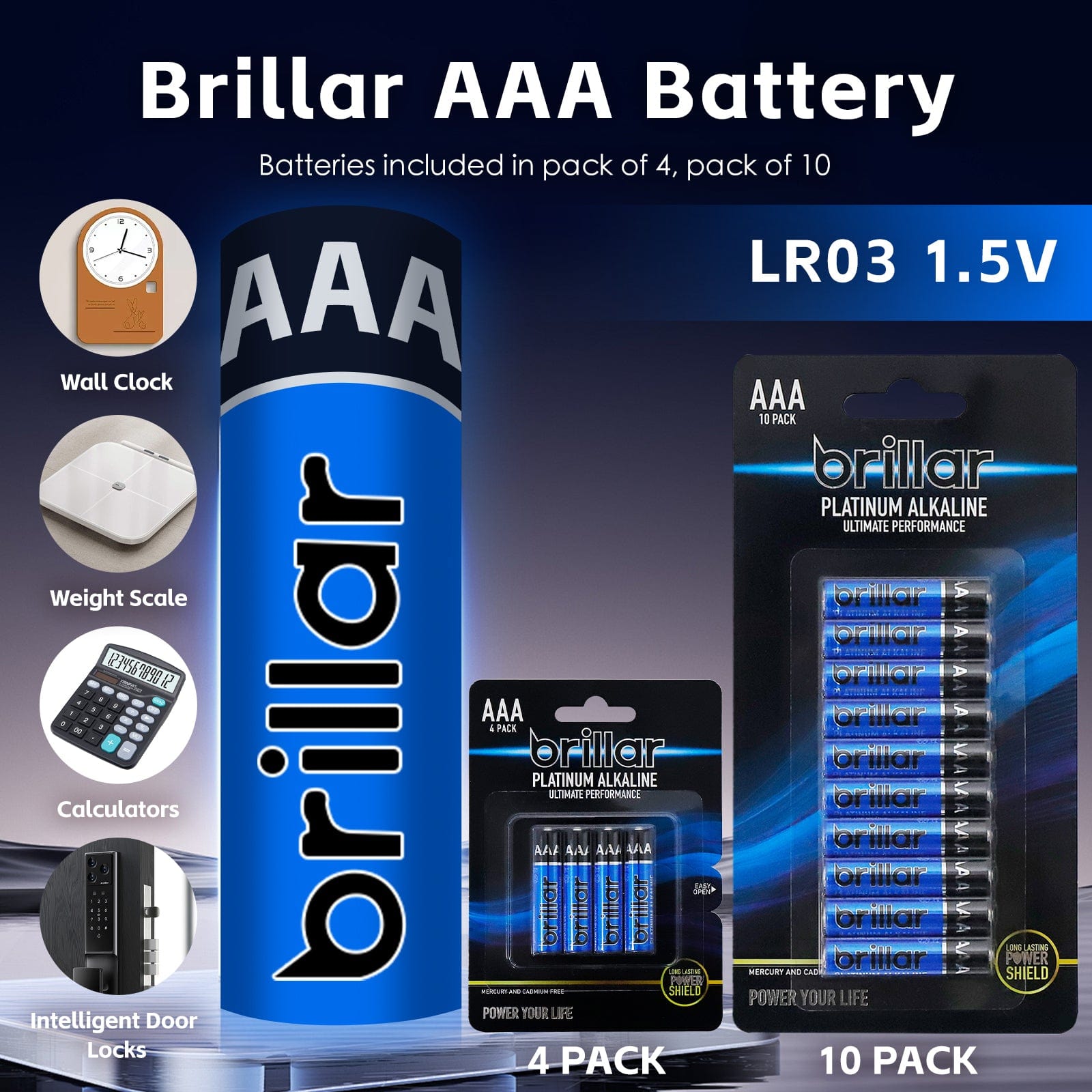 48 Pcs of AAA Platinum Alkaline Batteries - Image 2