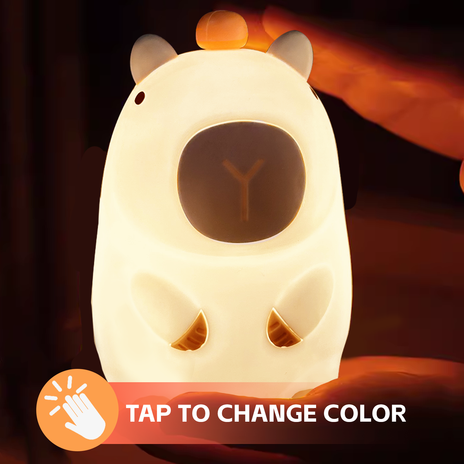 Squishy Capybara Night Light - Image 4
