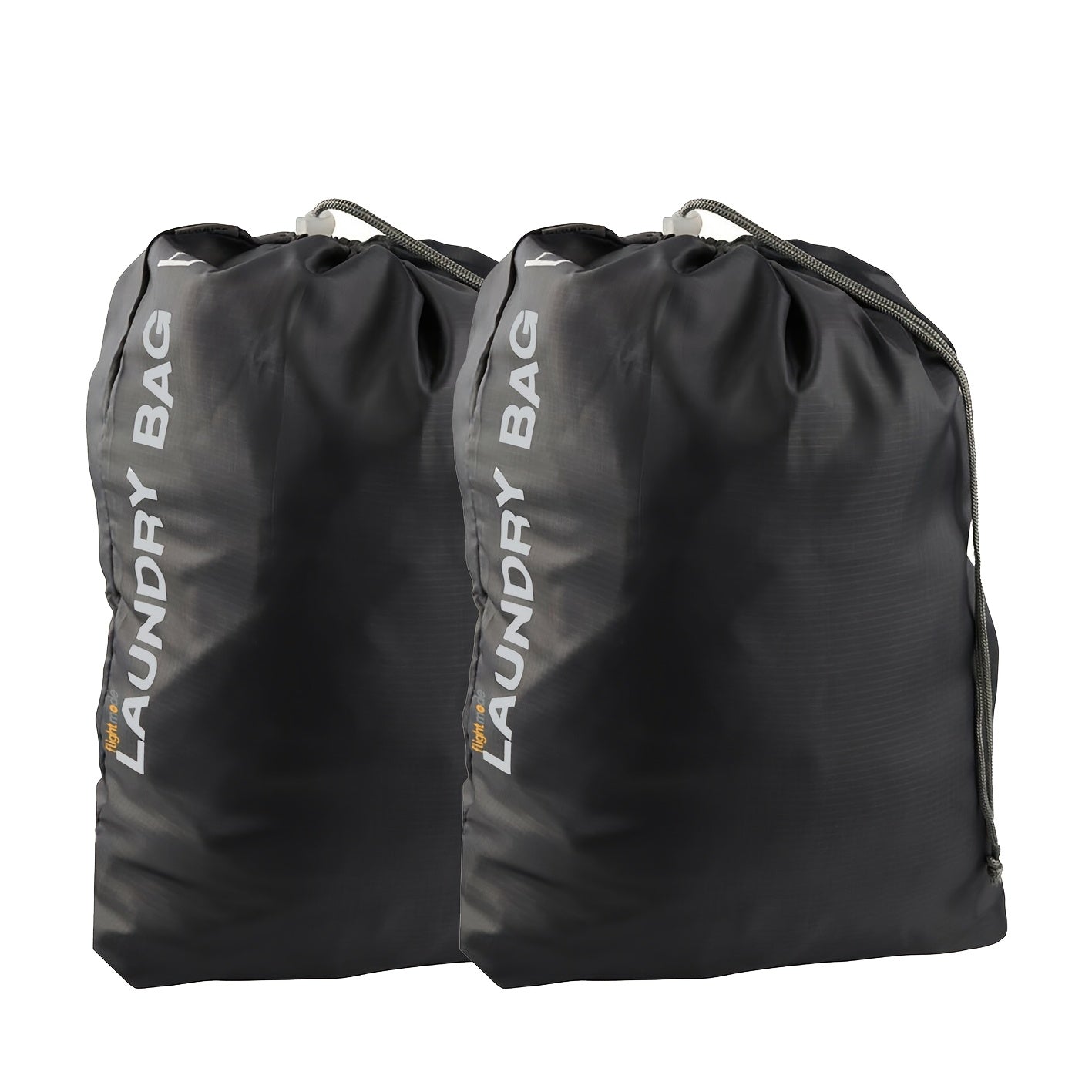 2Pcs Travel Laundry Bag Drawstring Water Resistant Sports Gym Clothes Organiser - Image 1