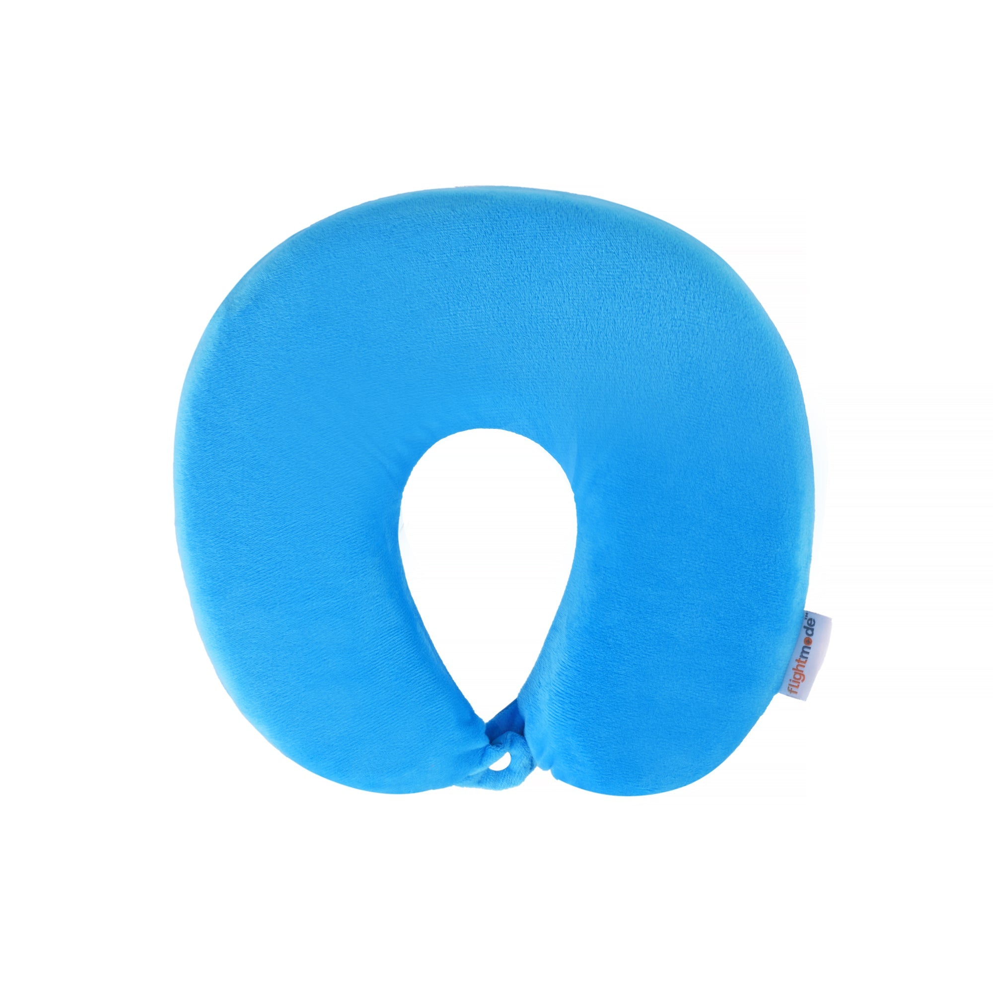 Deluxe Memory Foam Travel Pillow Blue - Image 1