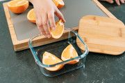6 Pcs Large Bamboo Food Containers – Clear Glass with Bamboo Lids - Image 3