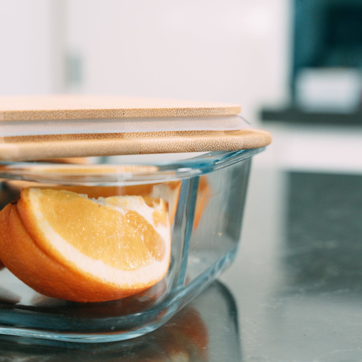4 Pcs Bamboo Food Container - Medium - Image 5