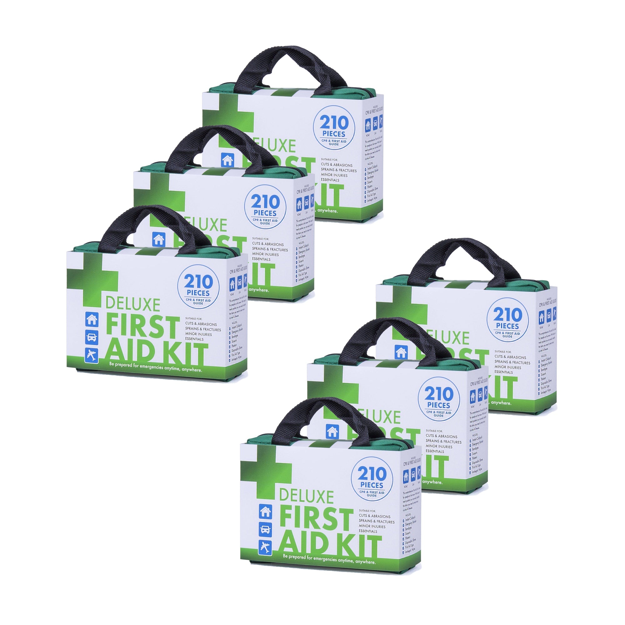 1260 Pcs Deluxe Emergency First Aid Kit ARTG Registered Australia - Image 1